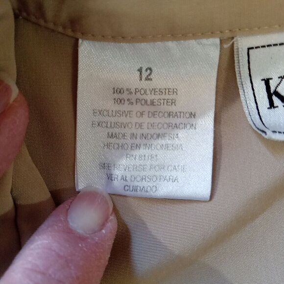 K.C. Studio Shirt Women's Size 12 Button Front * - Picture 8 of 12